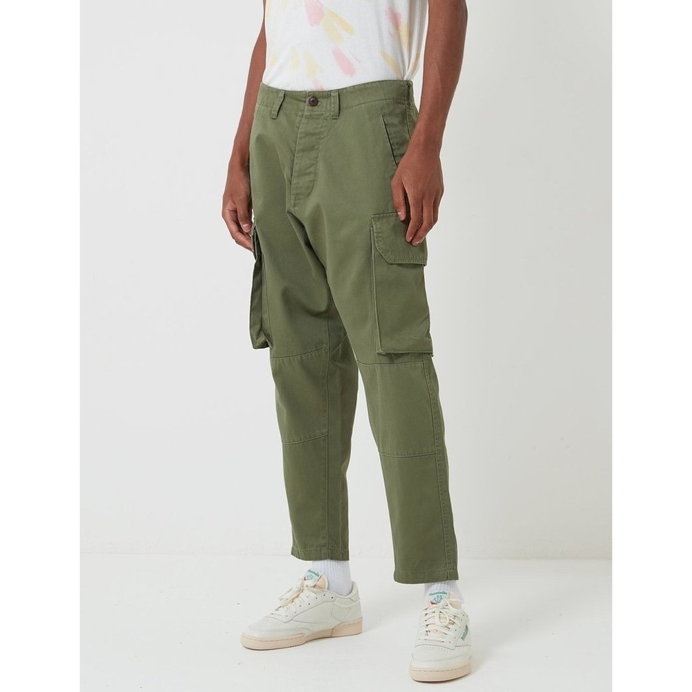 Deus Ex Machina Mens Dragon Winter Pants Size 28 Clover Green Cargo Utility Work